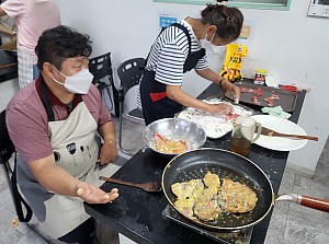 2022년6월18일 토요일 요리동아리 활동사진