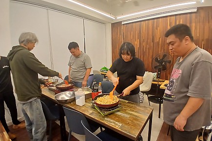 2025년10월14일 마을의 맛 한끼식사하기