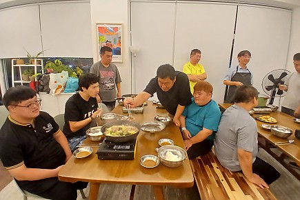 2025년8월 12일 마을의 맛 한끼식사하기